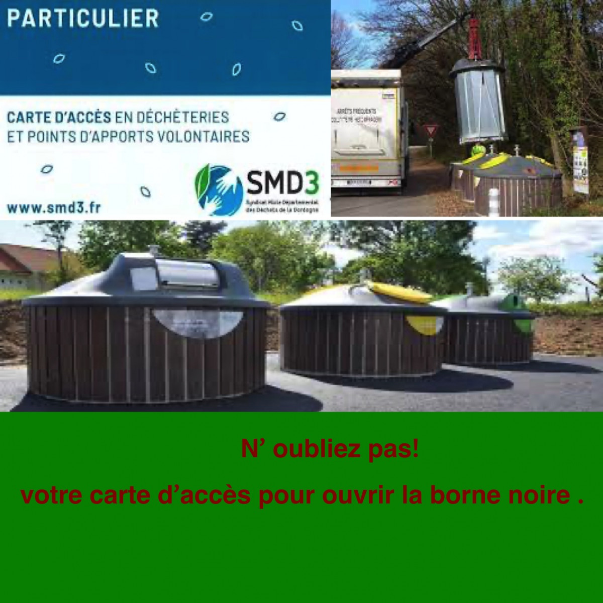Collecte des déchets - SMD3 : Collecte, transport et traitement